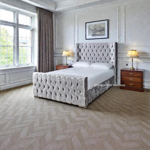 Faro Wingback Bed Frame