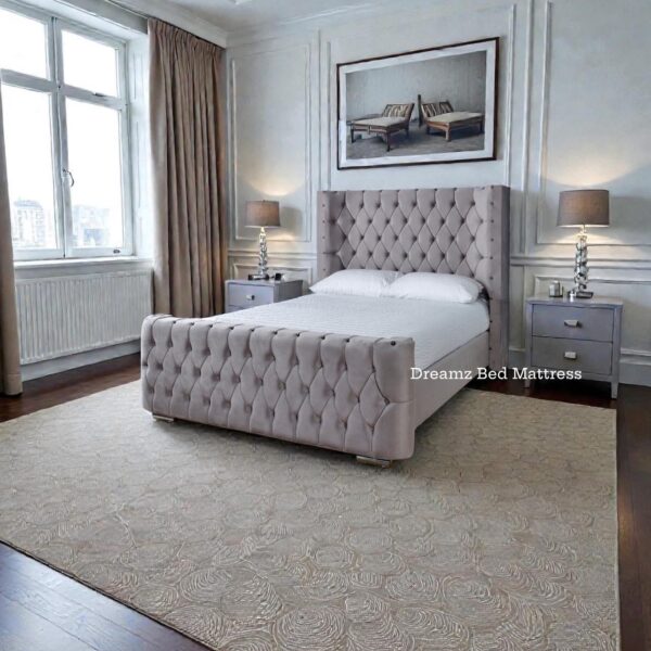 Camden Luxury Upholstered Bed Frame