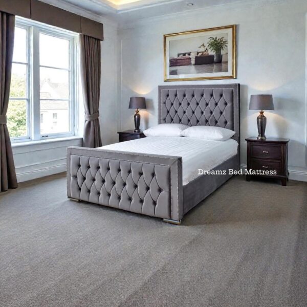 Washington Upholstered Ottoman Padded Bed