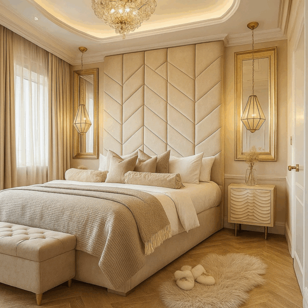 Ava Zig Zag Pattern Bedframe