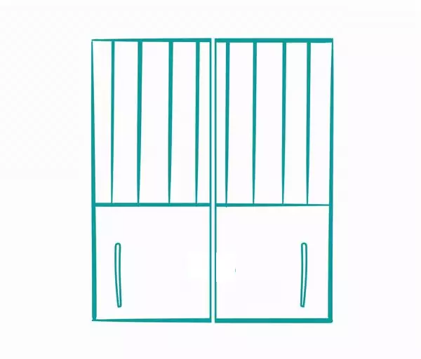 Yes, Vertical Split Headboard