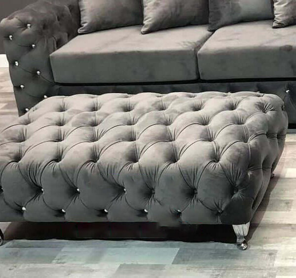 Rio Grand Chesterfield Coffee Table Footstool