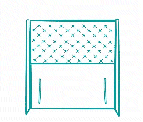 Yes, Horizontal Split Headboard