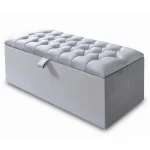 Luxury Upholstered Ottoman Storage Box