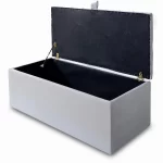 Luxury Upholstered Ottoman Storage Box - Image 2