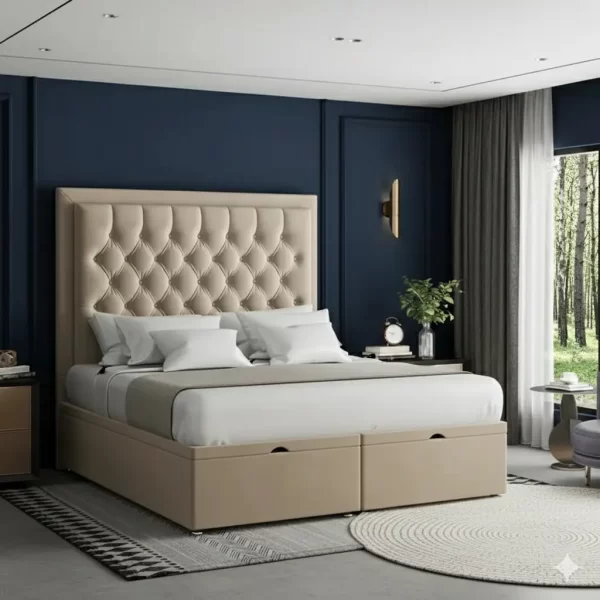 Hopkins Ottoman Divan Bed and Headboard Set