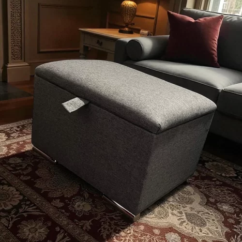 Small Blanket Ottoman Box